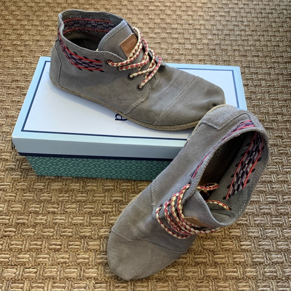 Toms Chukka Boots, Wmn’s Sz. 8.5